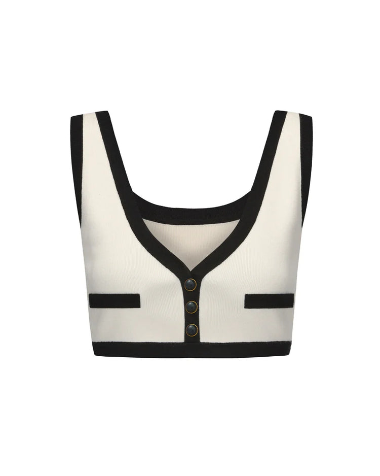 Eliza Vest Top