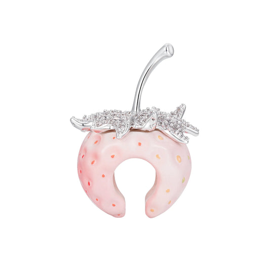 Paradise / Strawberry Ear Cuff