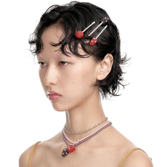 Paradise / Berry Hair Clip