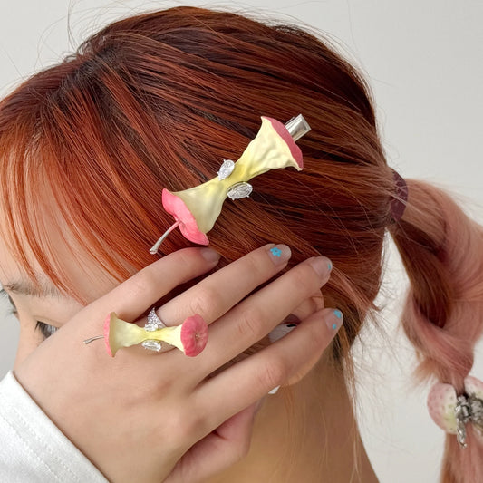 Paradise / Apple Core Hair Clip