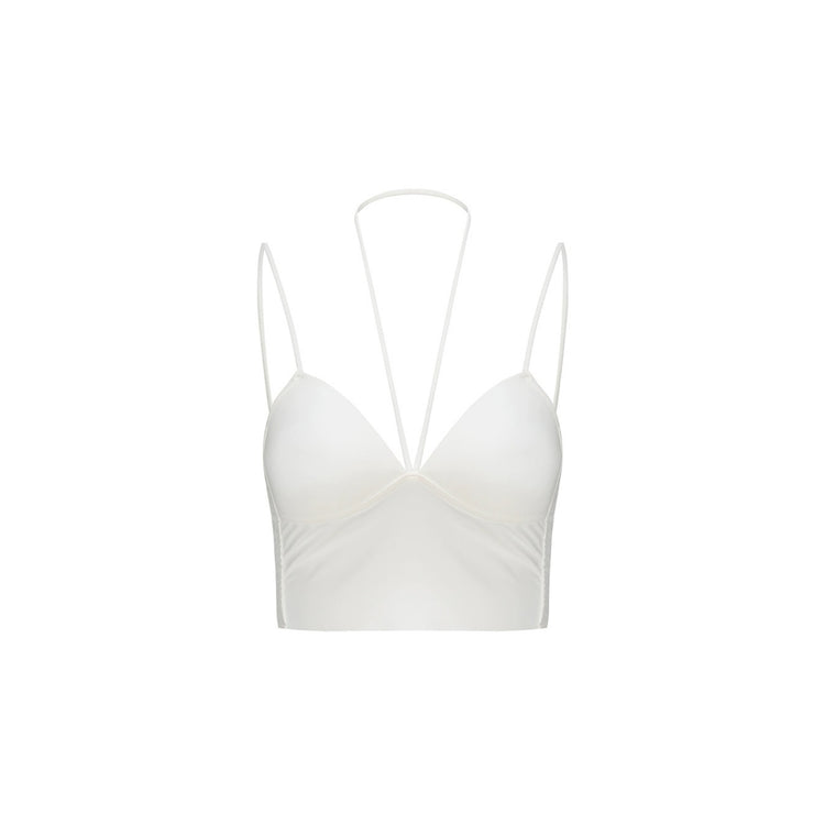 Halterneck Stretch Vest Top