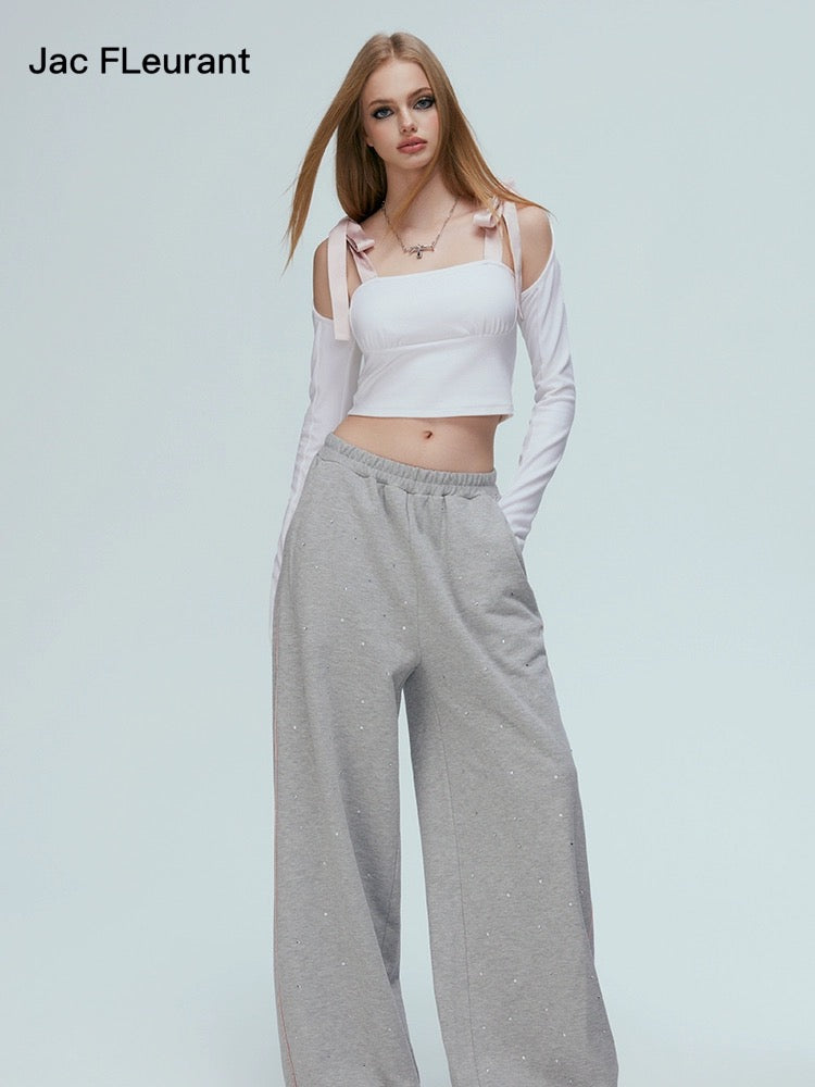 Ballet-style Off-shoulder Top