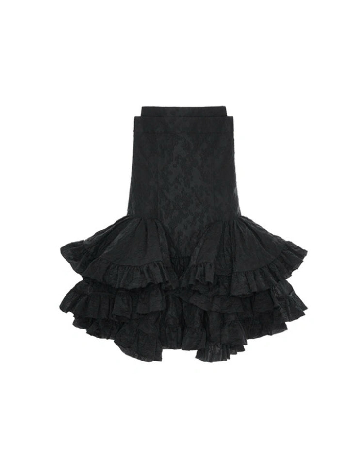 Asymmetrical Hem Strapless Dress