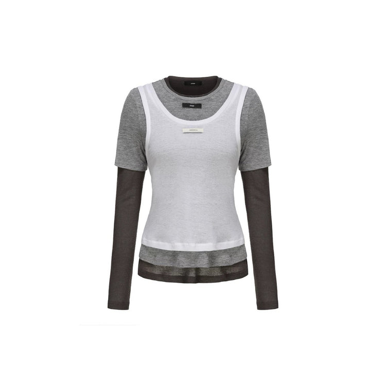 Multi-Layered Three-Piece Top