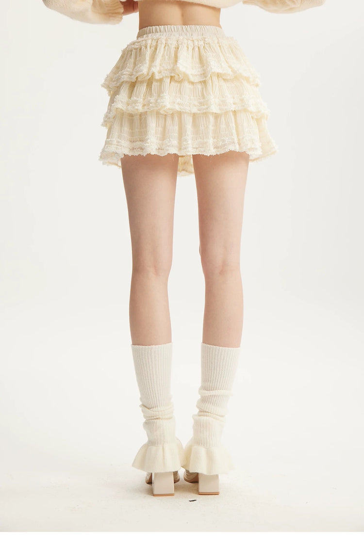 Handmade Flower Sweet Cake Skirt