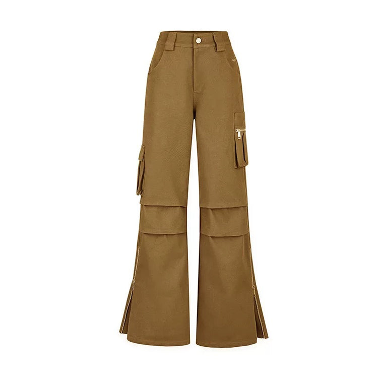 Desert Highway - High-Waisted Cargo Pants