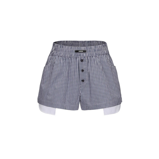 Deconstructed Pocket A-Line Shorts