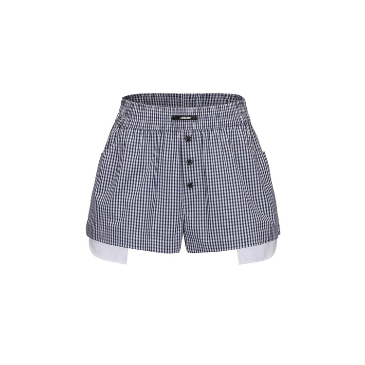 Deconstructed Pocket A-Line Shorts