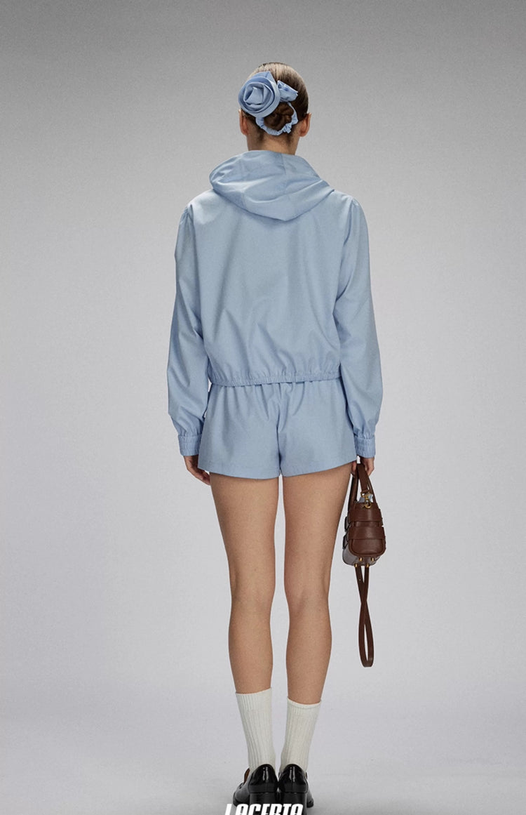 Deconstructed Pocket A-Line Shorts