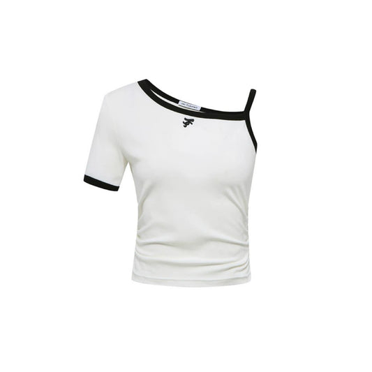 Asymmetric One Sleeve Strap Top