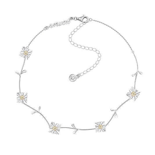 Square Flower Chocker