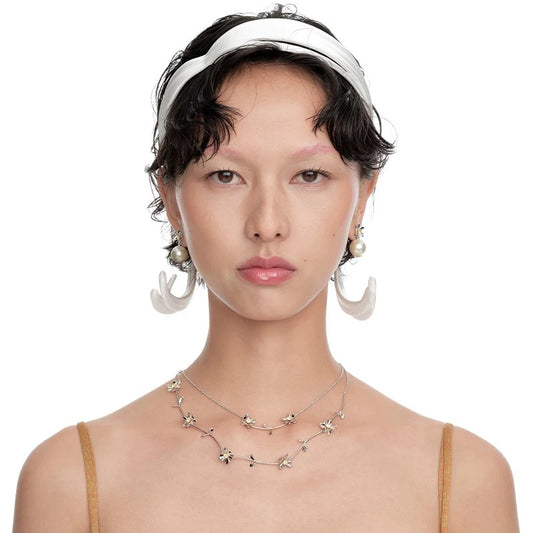 Square Flower Chocker