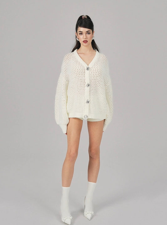 Alexis Cardigan + Scarf Set