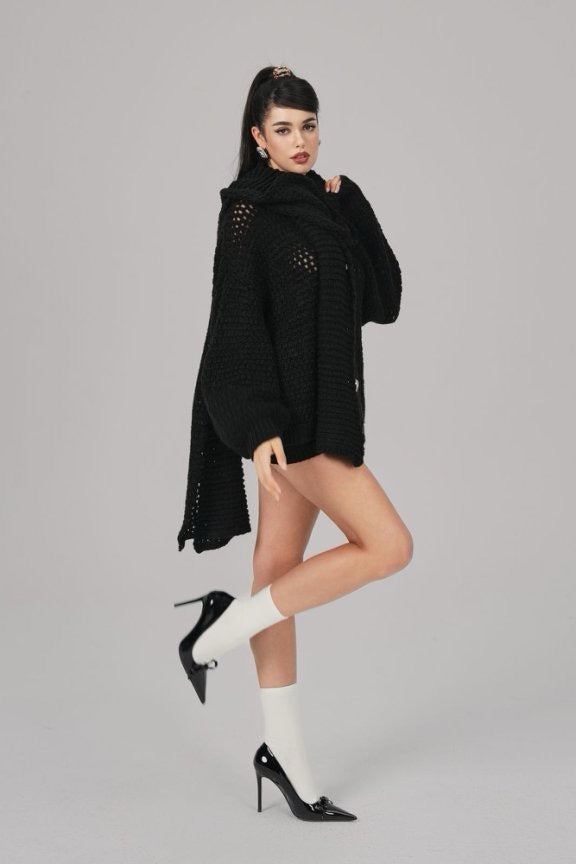 Alexis Cardigan + Scarf Set