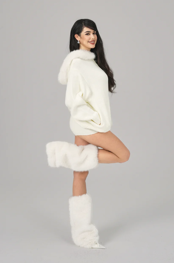 Ava Fur Sweatshirt