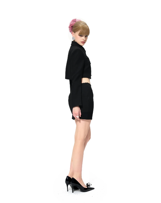 Tatiana Crop Blazer