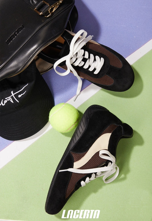 Genuine Leather Hidden Wedge Shoes