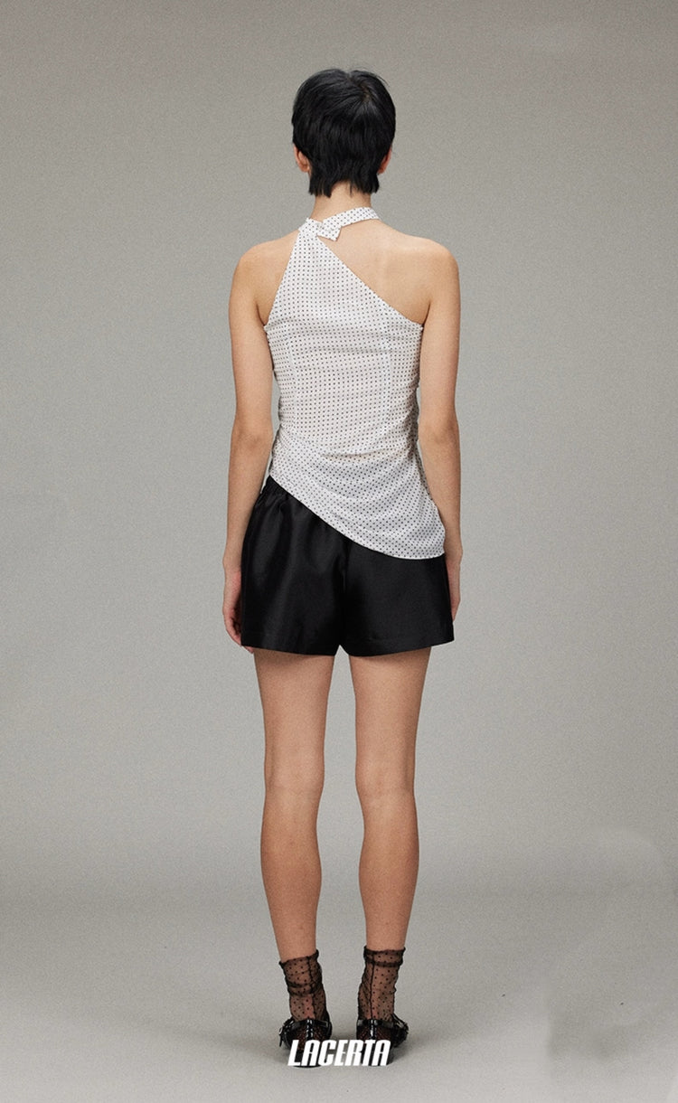 Mulberry Silk A-Line Shorts