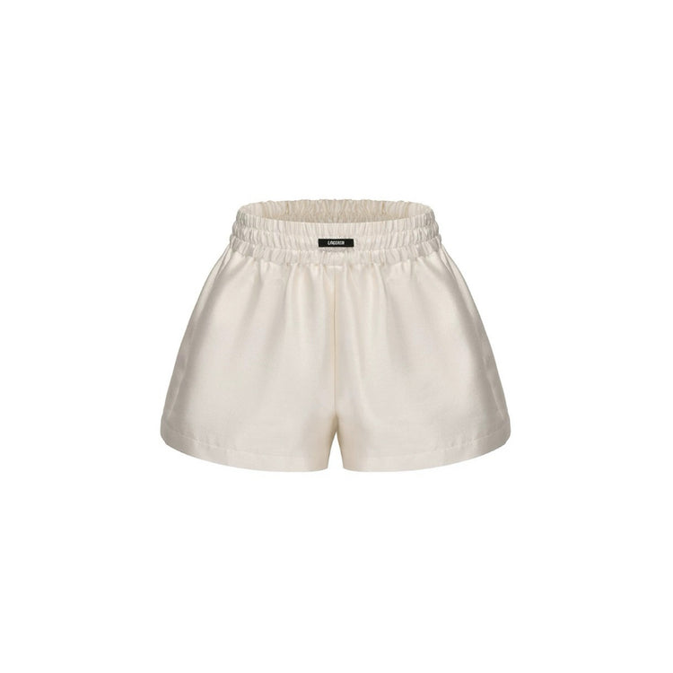 Mulberry Silk A-Line Shorts