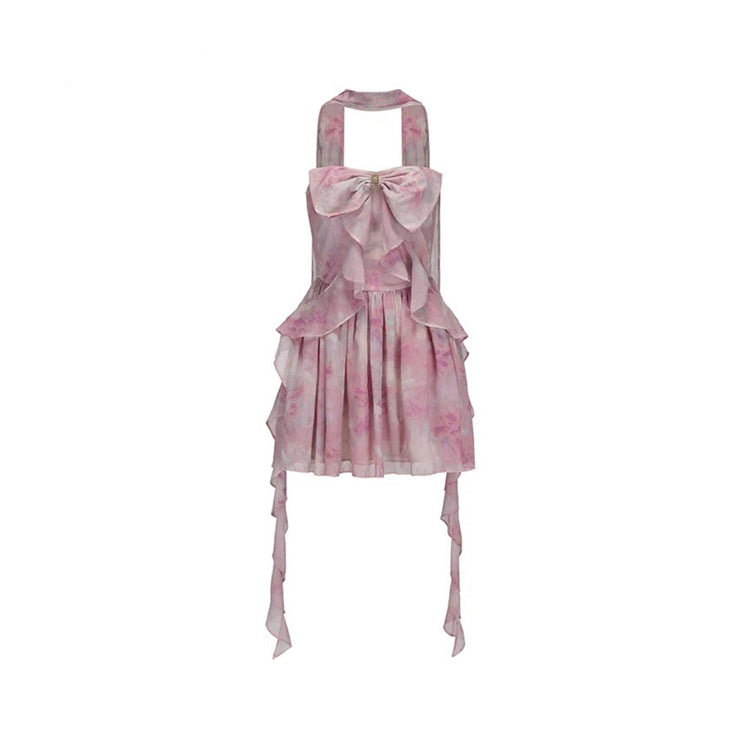 Bow-tie Ribbon Dress