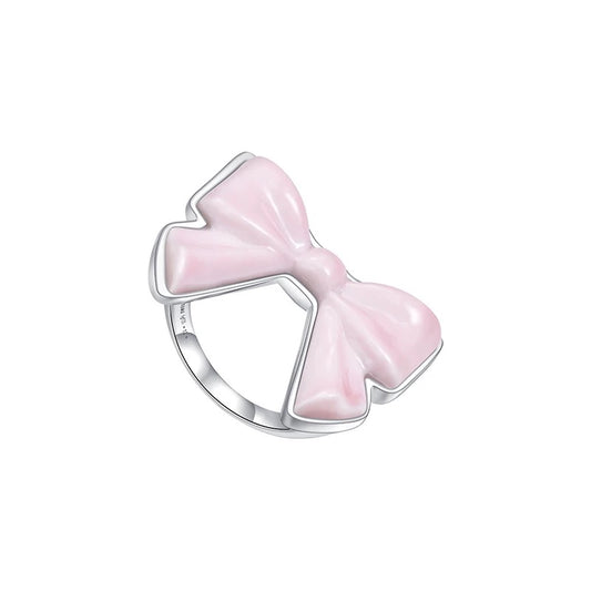 Ceramics Bowknot Ring