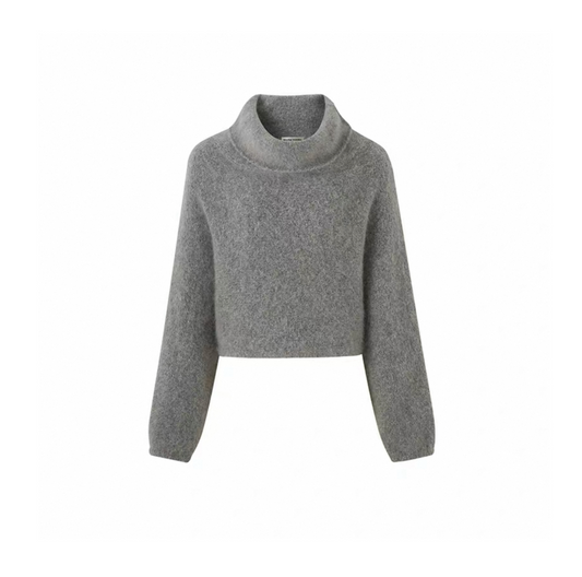 Batwing Sleeve Turtleneck Sweater