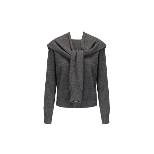 Two-piece Wool Shawl Sweater