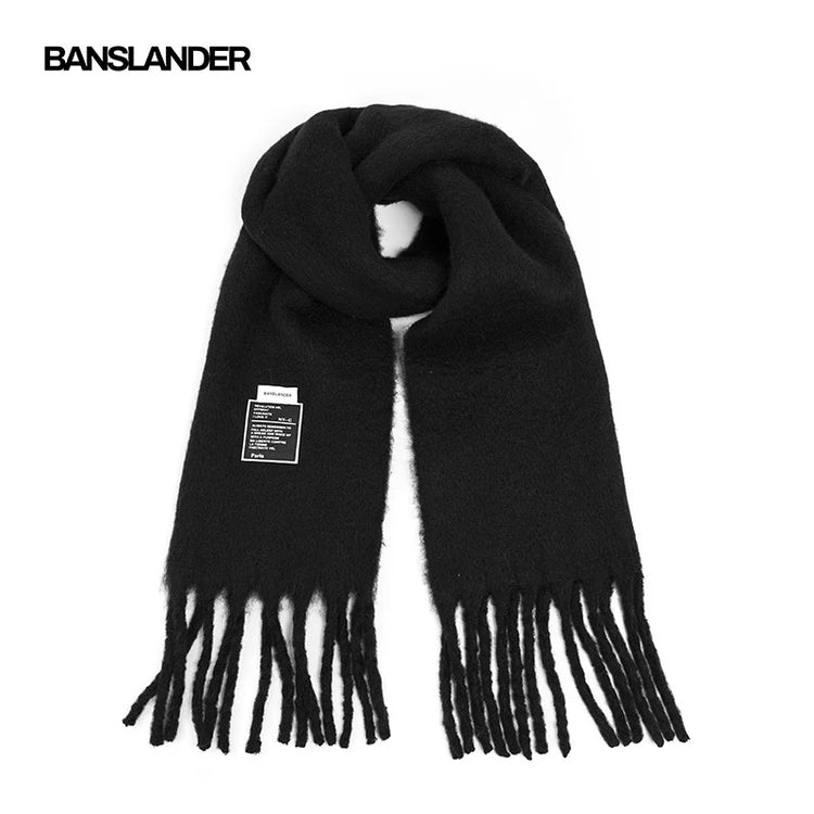 Mohair Fringe Scarf