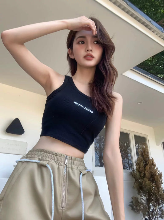 Letter Embroidery Camisole