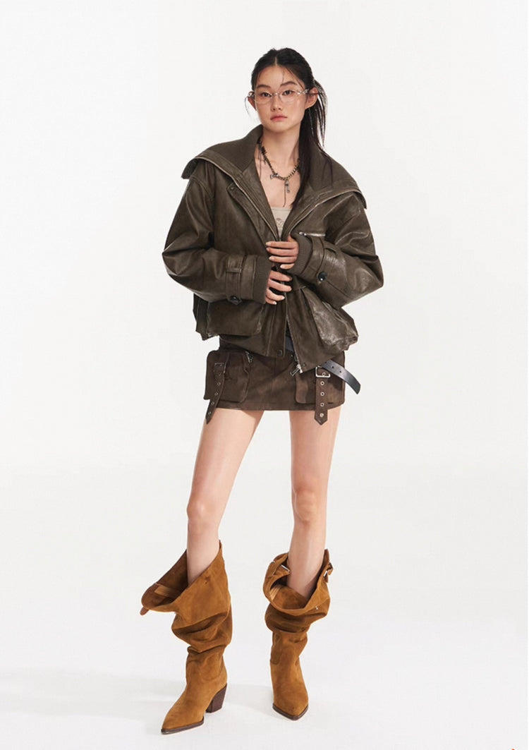 Hippie Wide-collar Coat
