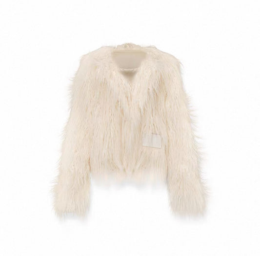 The Streamer Echo - Eco-friendly Faux Fur Coat