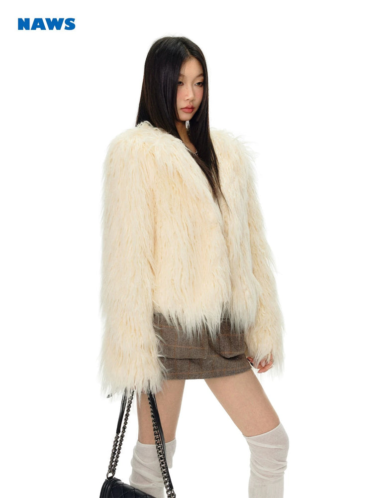 The Streamer Echo - Eco-friendly Faux Fur Coat