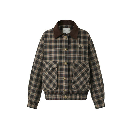 Vintage Plaid Jacket