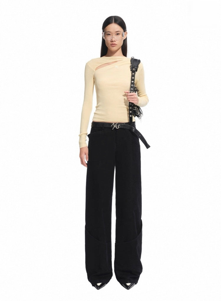 Crescent Knit Sweater