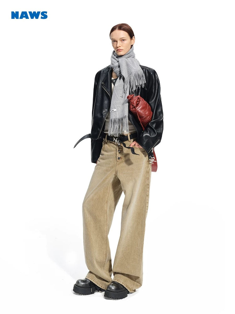 Ross - Wide-leg Denim Jeans