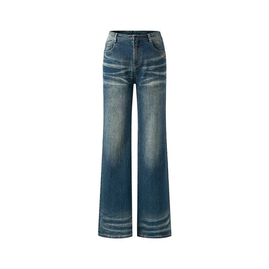+5cm N4 Golden Ratio Straight-Leg Jeans