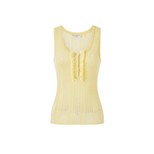 Hollow Crochet Knit Vest