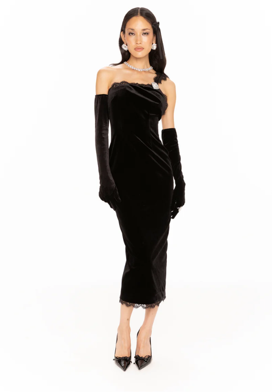 Angelica Velvet Maxi Dress