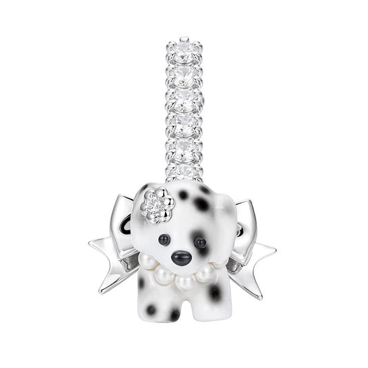 Puppy Bowknot Thin Hair Pin