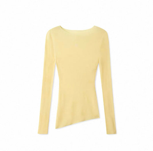 Megan crew-neck knit Top