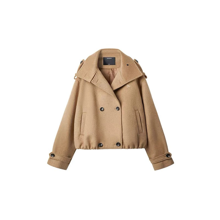 Ross - Oversized Wool Short Coat