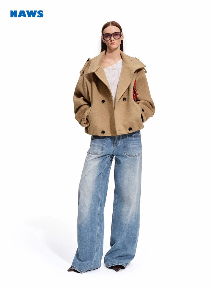 Ross - Oversized Wool Short Coat