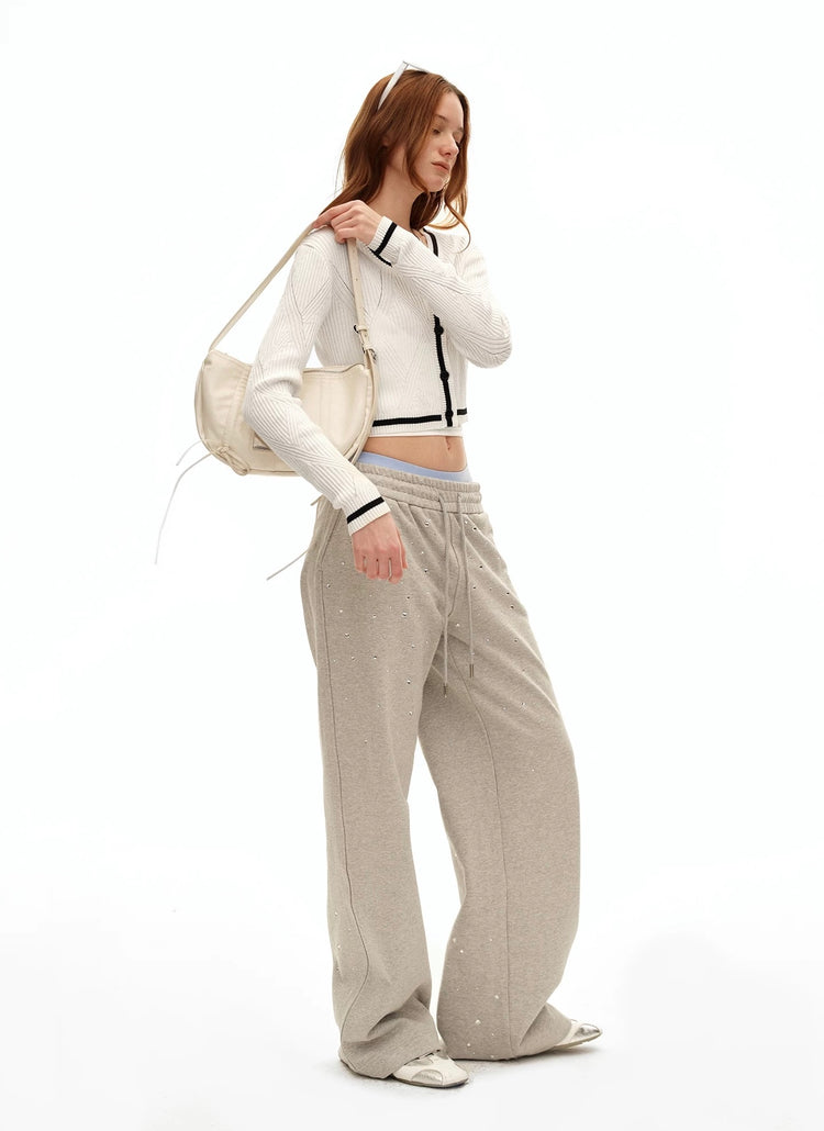 Starry Sparkle Knit Pants