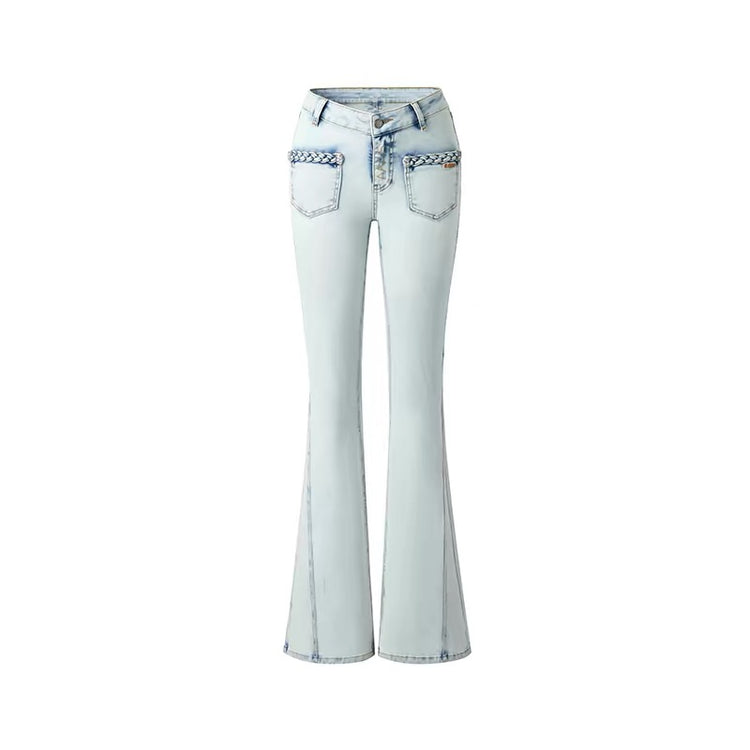 Wheat Sheaf Flared Jeans