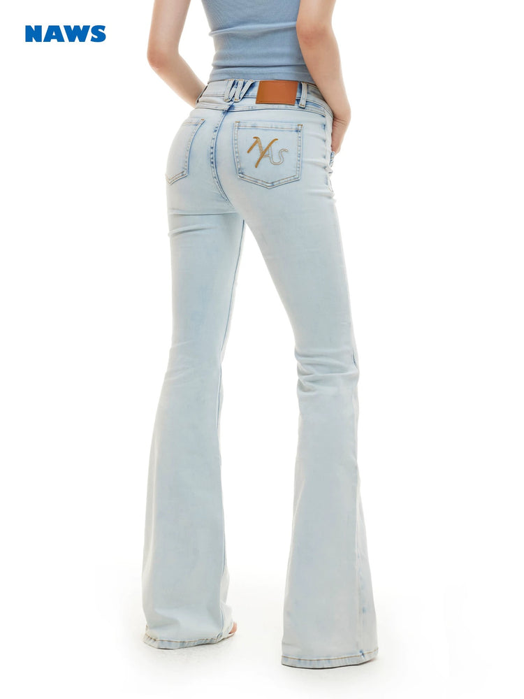 Wheat Sheaf Flared Jeans