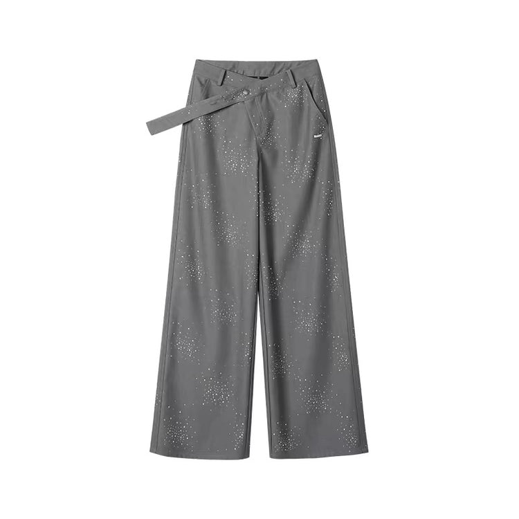 All-Over Sparkle Casual Trousers
