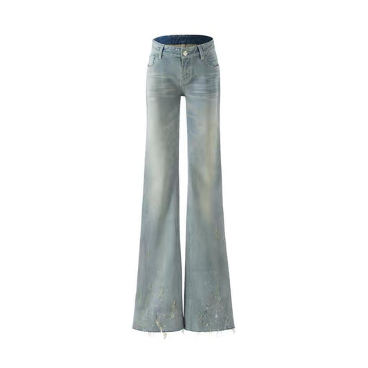 Low-rise Mini Flare Jeans