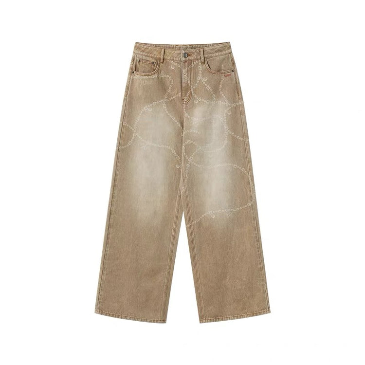 Beverly Wide-Leg Denim Jeans