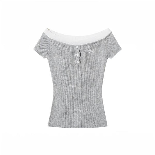 Versailles Off-Shoulder Tee