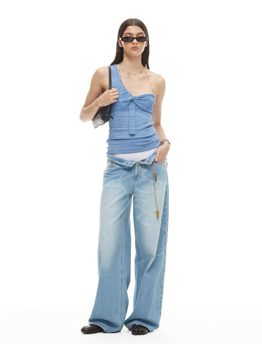 Mardi Twist-Front Tank Top